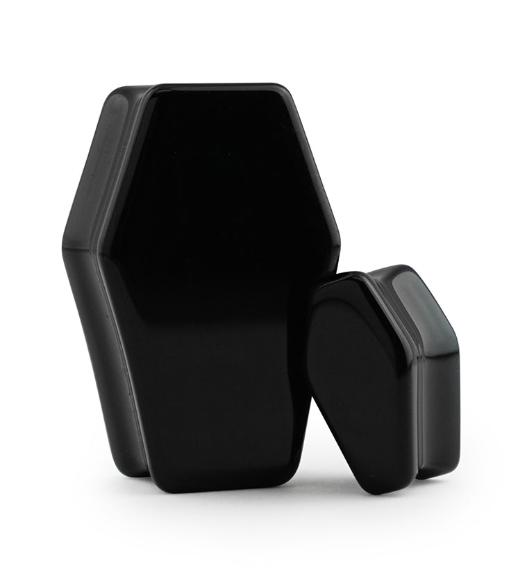 Obsidian Stone Coffin Plugs