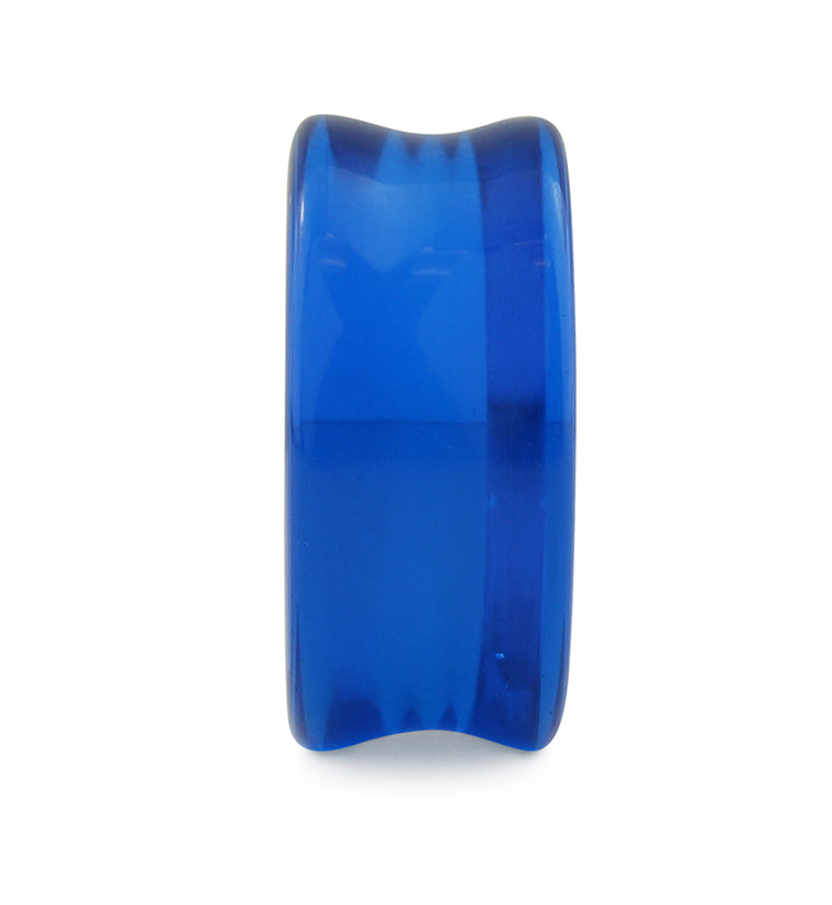 Ocean Blue Glass Plugs