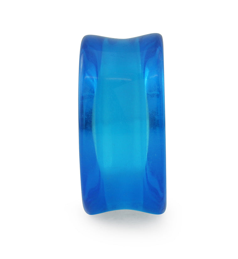 Oceano Blue Glass Tunnel Plugs