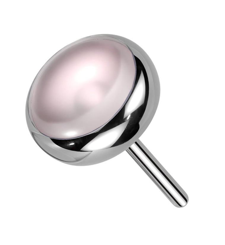 Opalite Pink Titanium Threadless Top