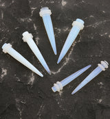 Opalite Glass Tapers