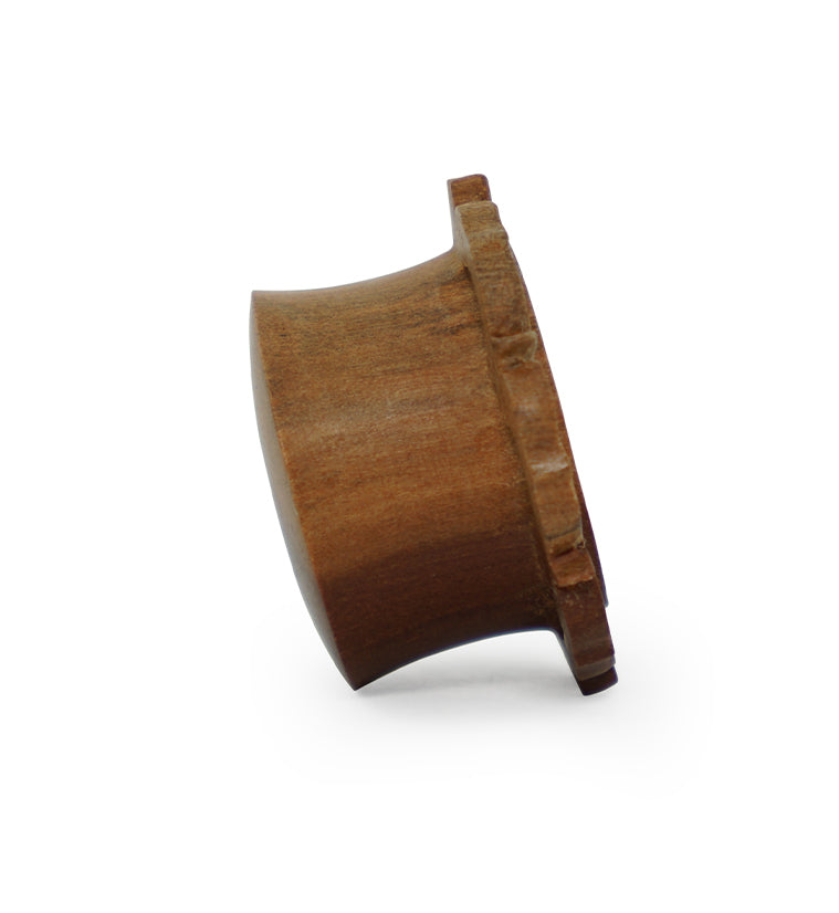 Ornamental Wood Tunnel Plugs