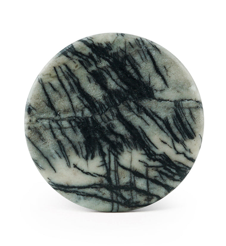 Picasso Jasper Double Flare Stone Plugs