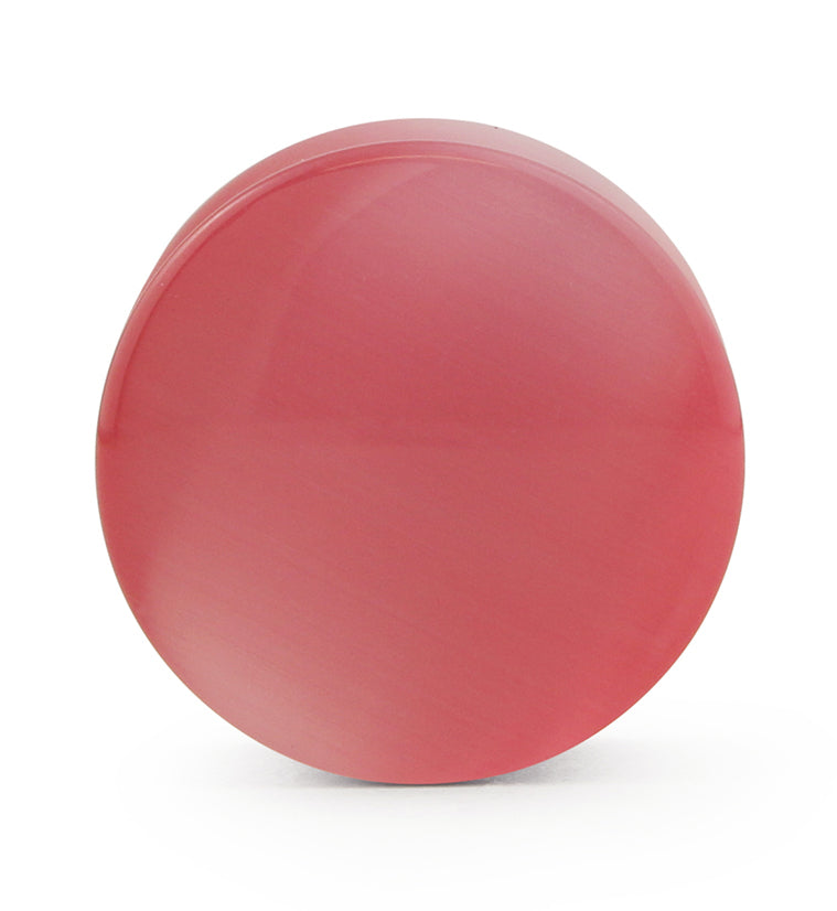 Pink Cat's Eye Glass Plugs