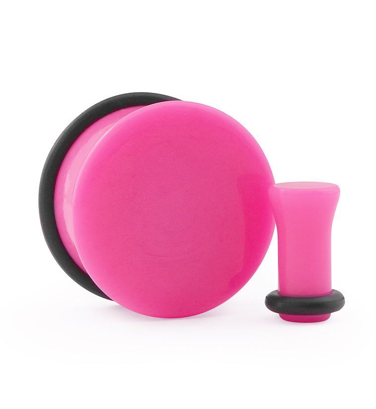 Pink Single Flare Plugs