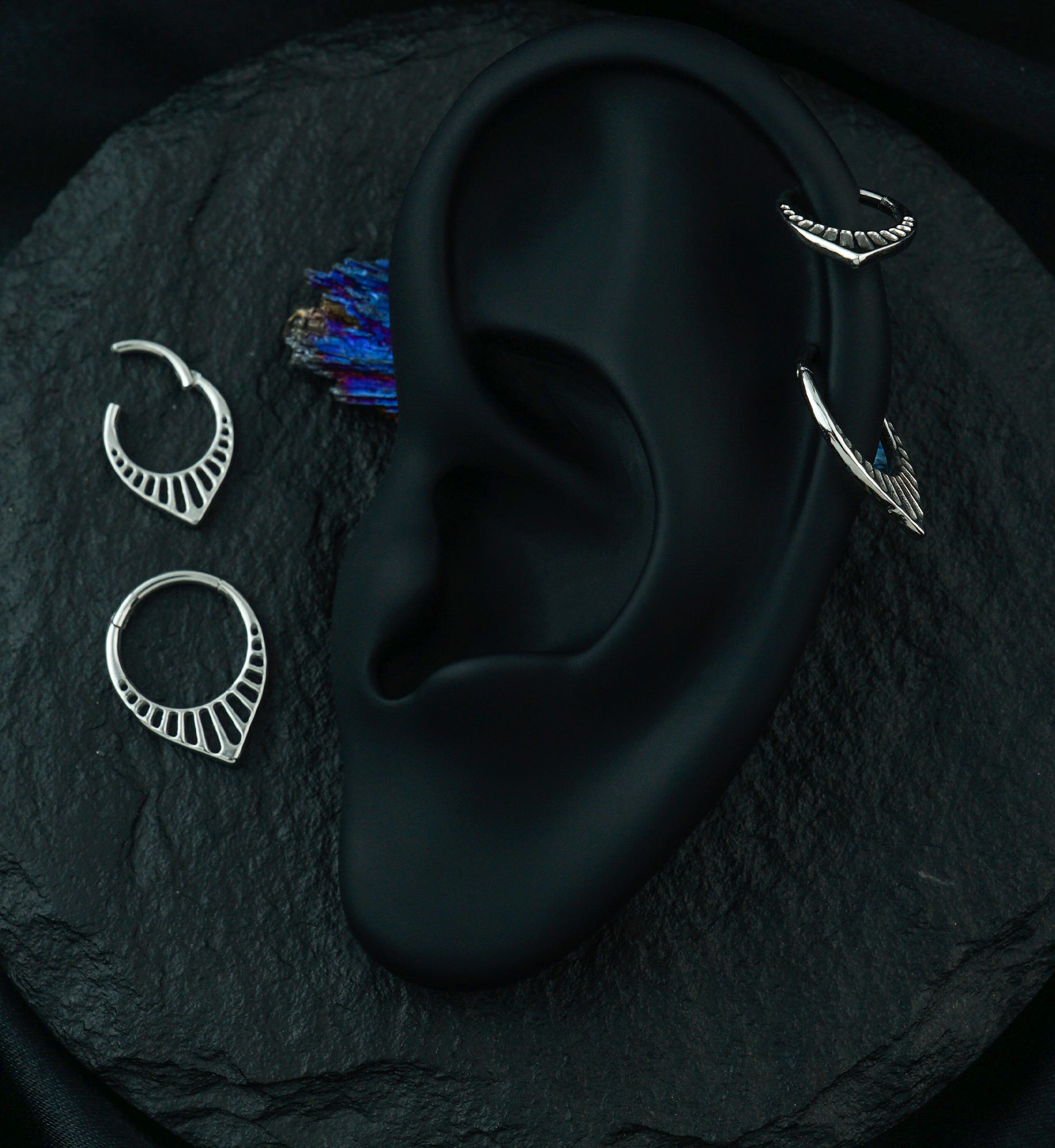 Point Grill Stainless Steel Hinged Segment Ring