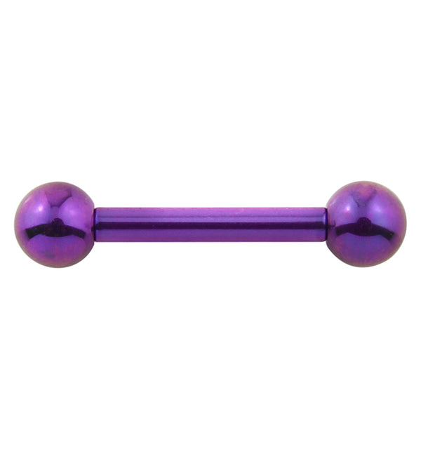 Purple Titanium Barbell