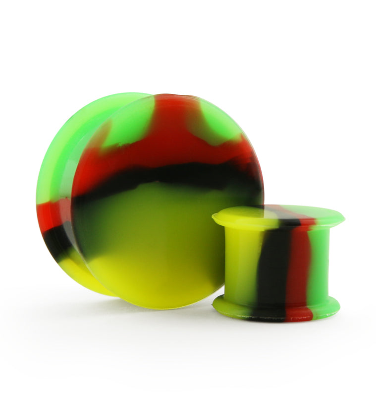 Rasta Silicone Plugs