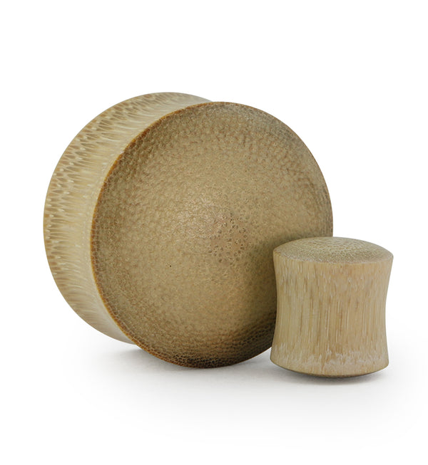 Bamboo Convex Double Flare Plugs