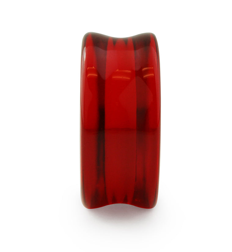 Red Glass Plugs