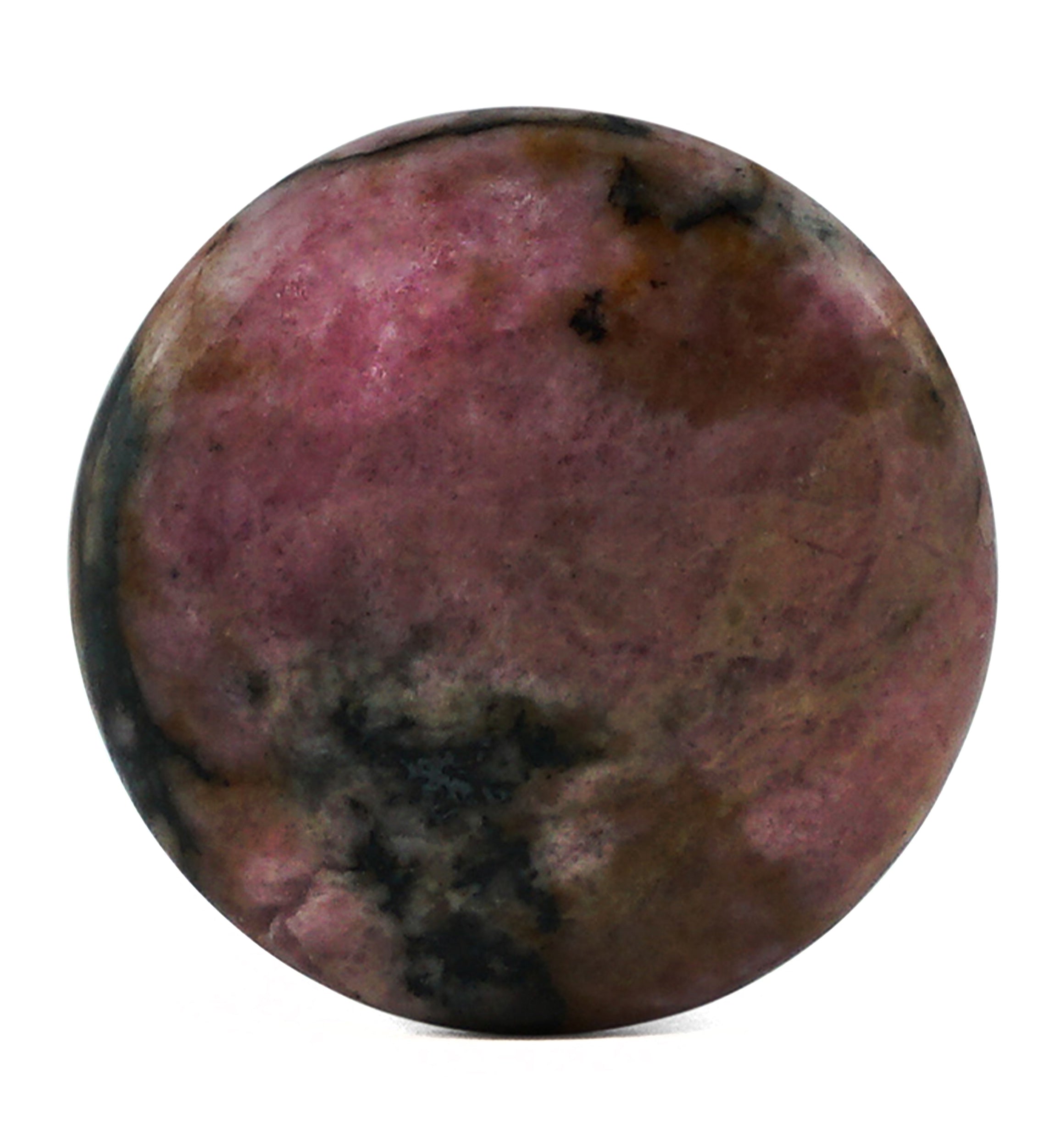 Rhodonite Stone Plugs - Single Flare