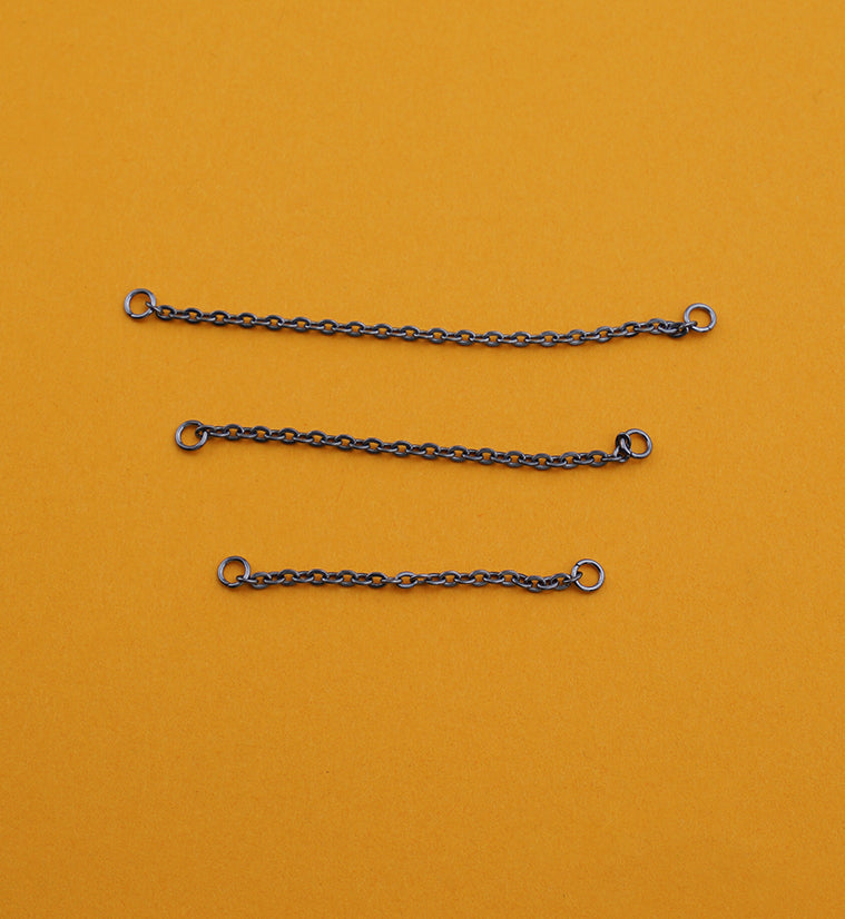 Rolo Titanium Connector Chain