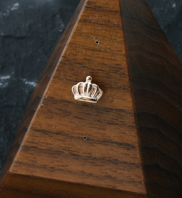 Rose Gold PVD Crown Threadless Titanium Top