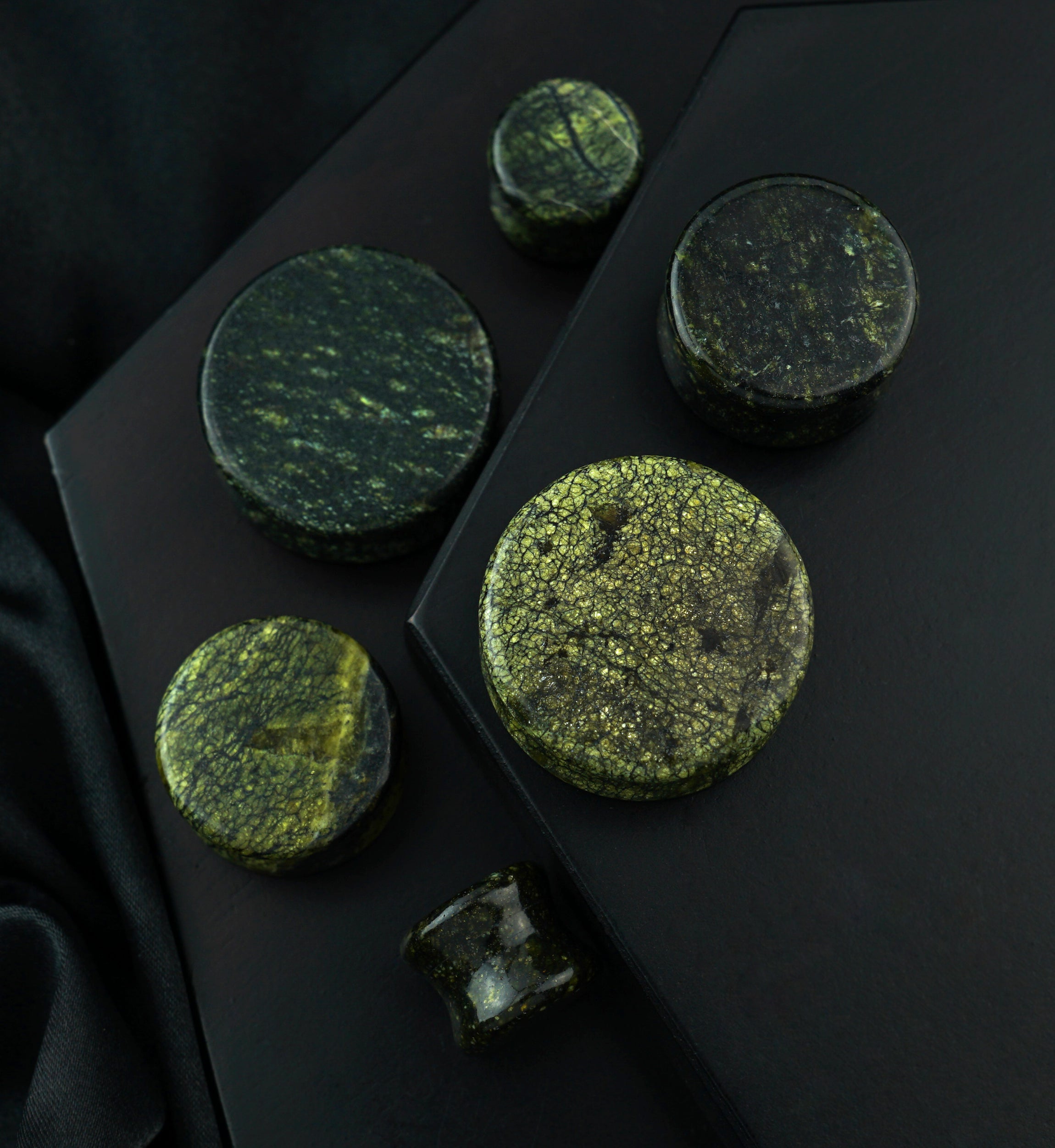 Russian Serpentine Stone Plugs