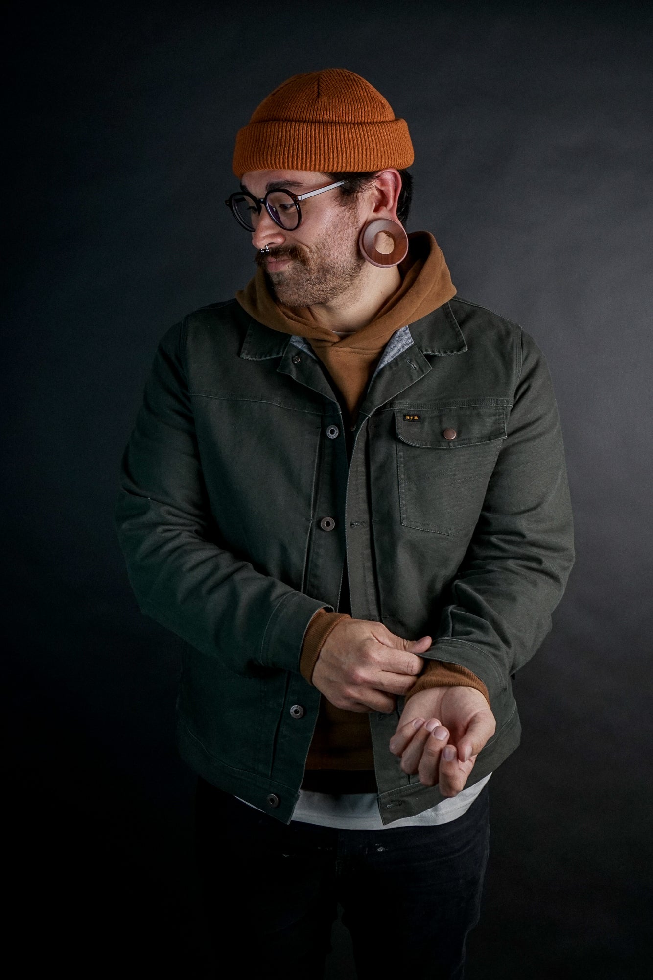 Saba Wood Concave Tunnels