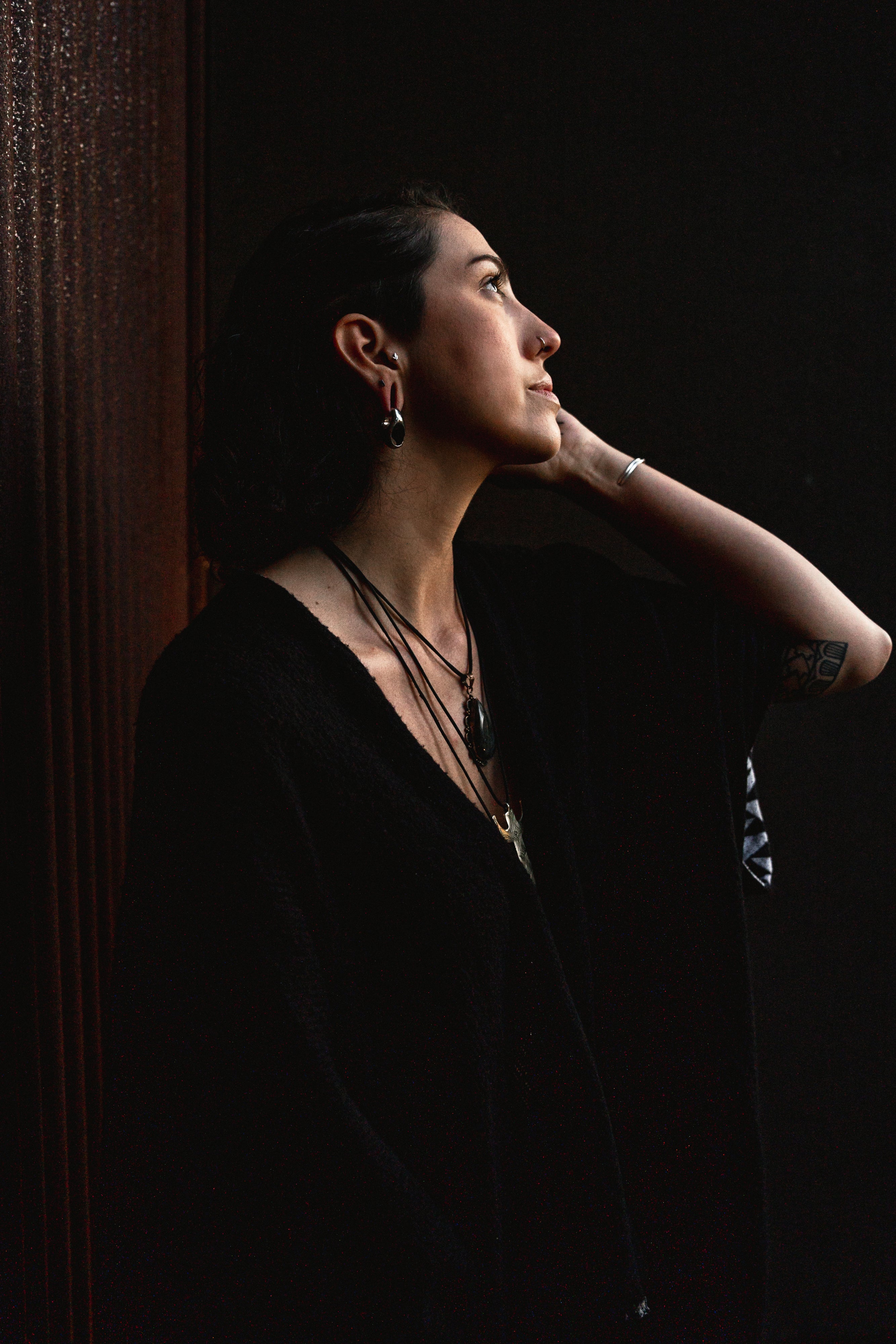 Salient White Brass Hinged Ear Weights