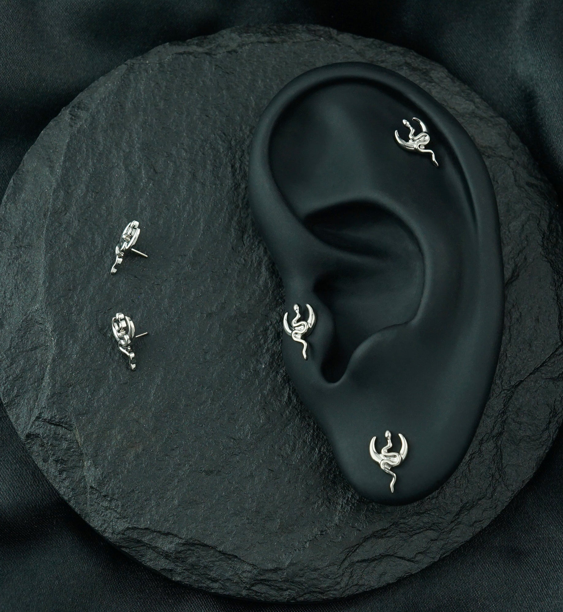 Serpent Moon Titanium Threadless Top