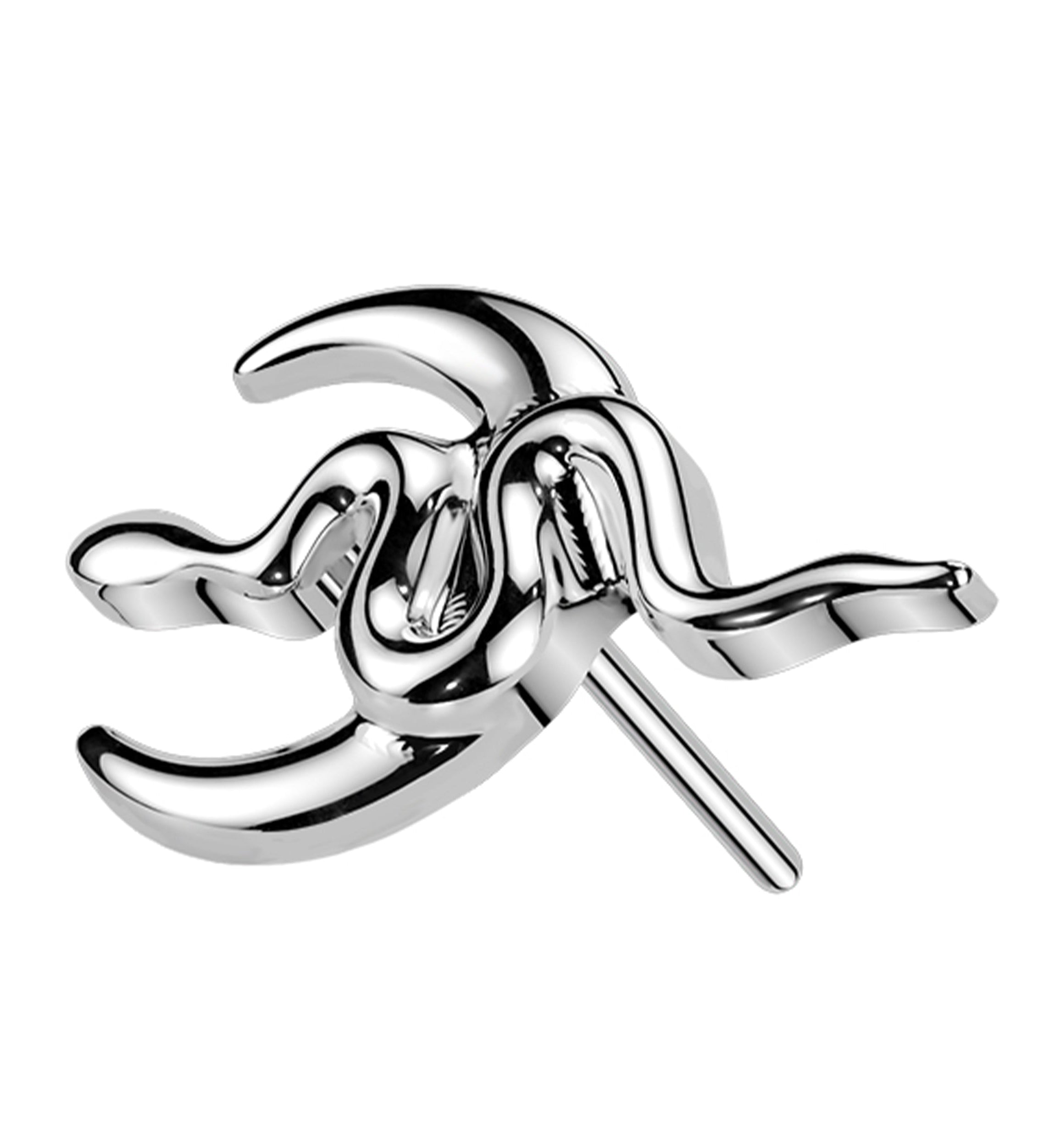 Serpent Moon Titanium Threadless Top