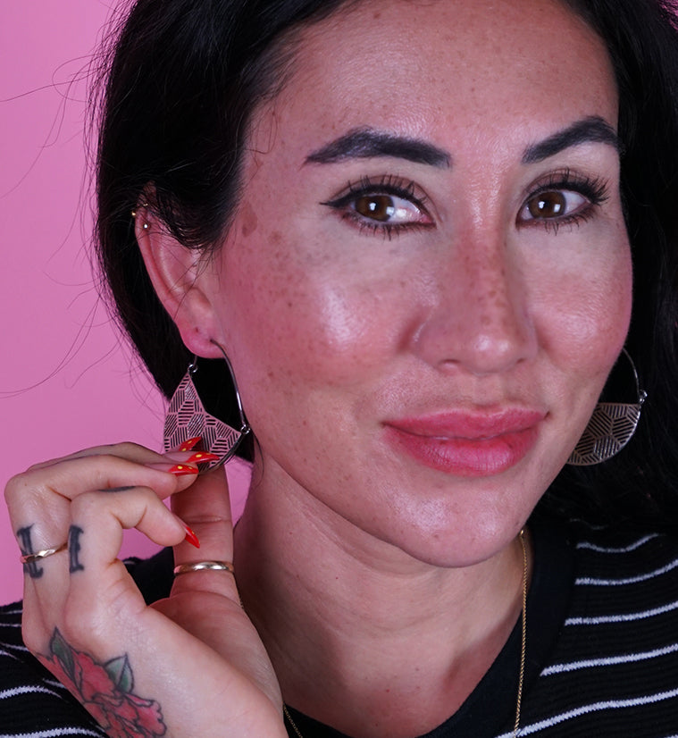 Silver Breach Titanium Hangers - Earrings