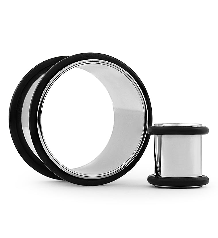 Simple Stainless Steel Ear Tunnels