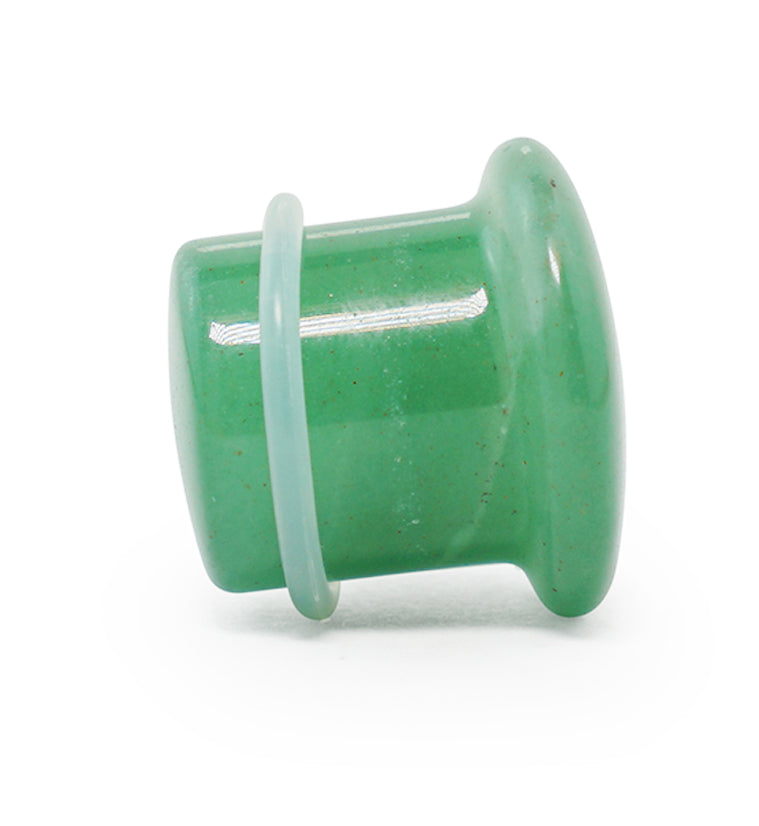 Aventurine Stone Plugs - Single Flare