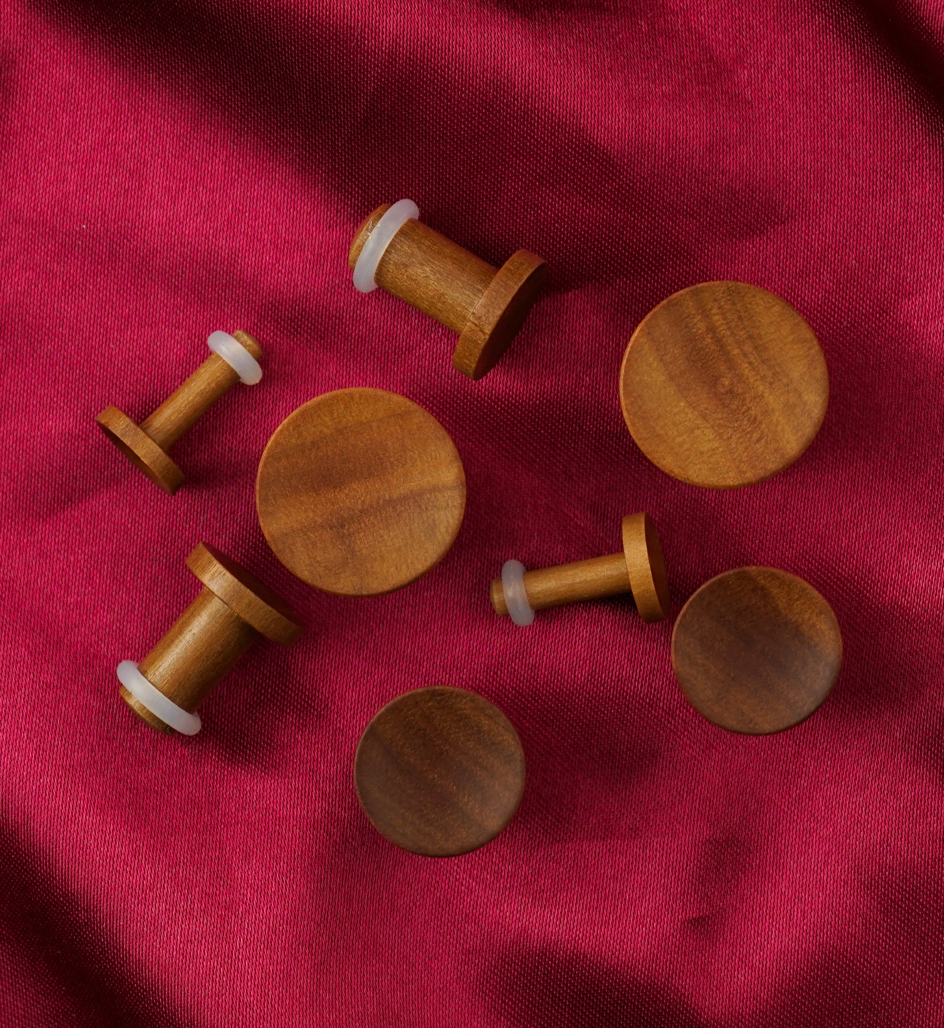 Single Flare Saba Wood Plugs