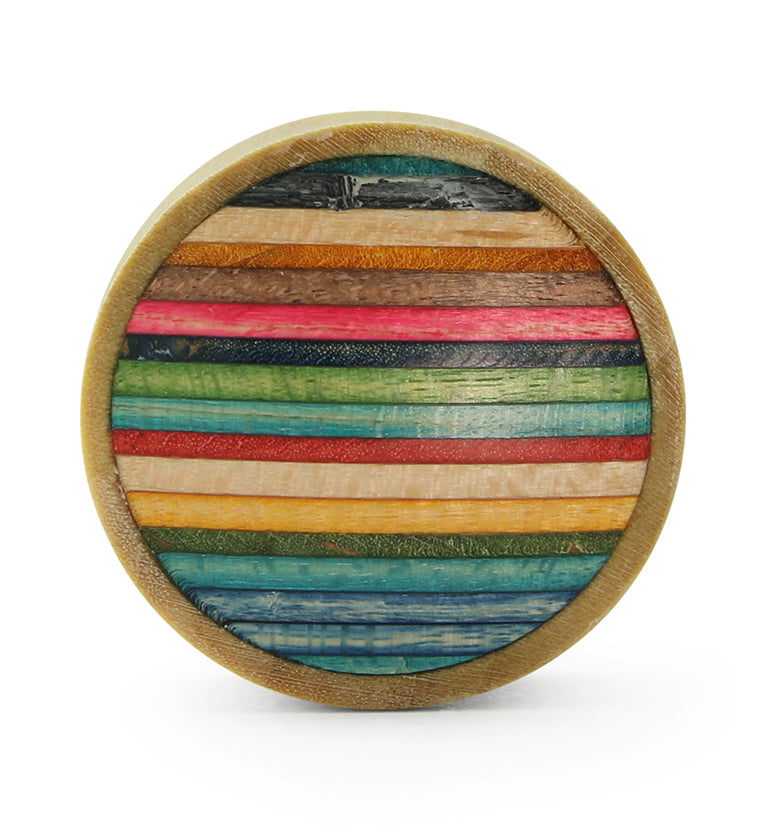 Blonde Wood Skateboard Plugs