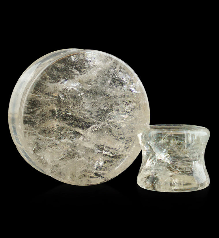 Smokey Quartz Stone Plugs