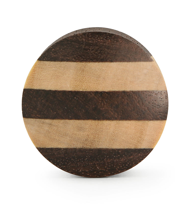 Sono & Pangal Striped Wood Plugs