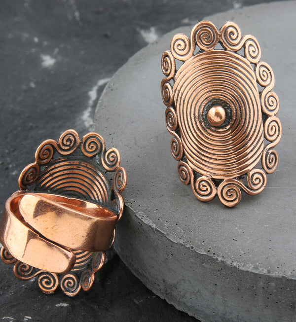 Speira Copper Ring