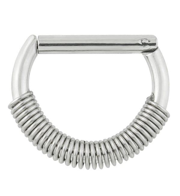 Spring Stainless Steel Straight Hinged Segment Ring