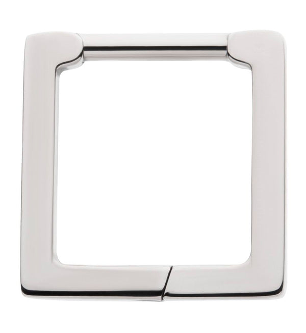 Square Frame Titanium Hinged Segment Ring
