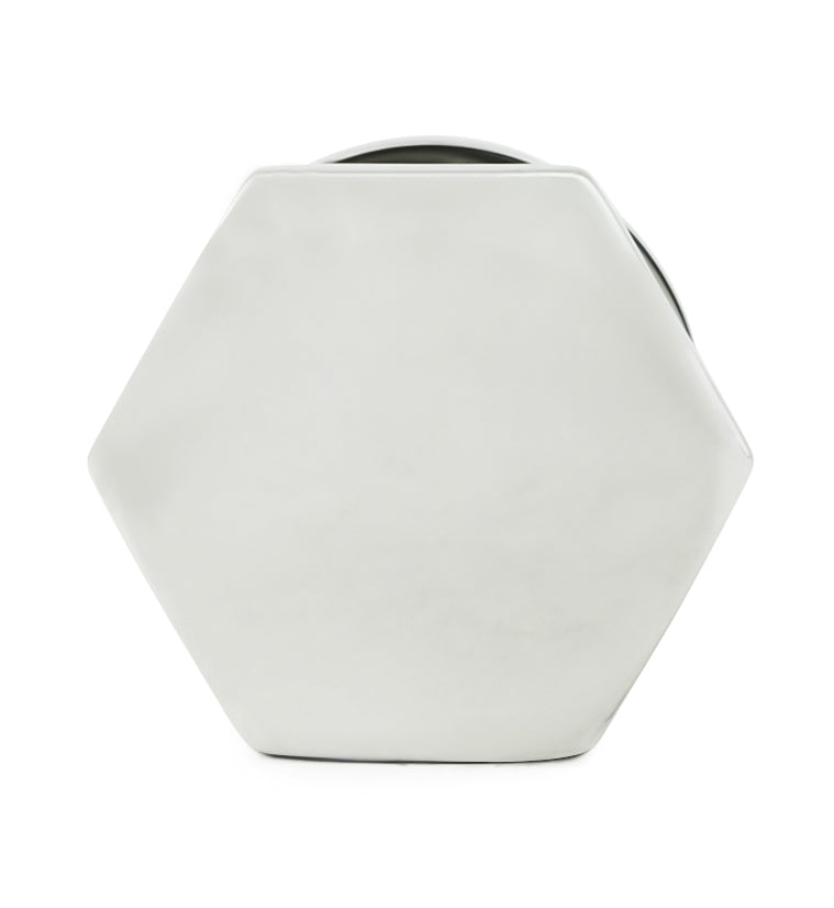 Hexagon Single Flare Stainless Steel Tunnels