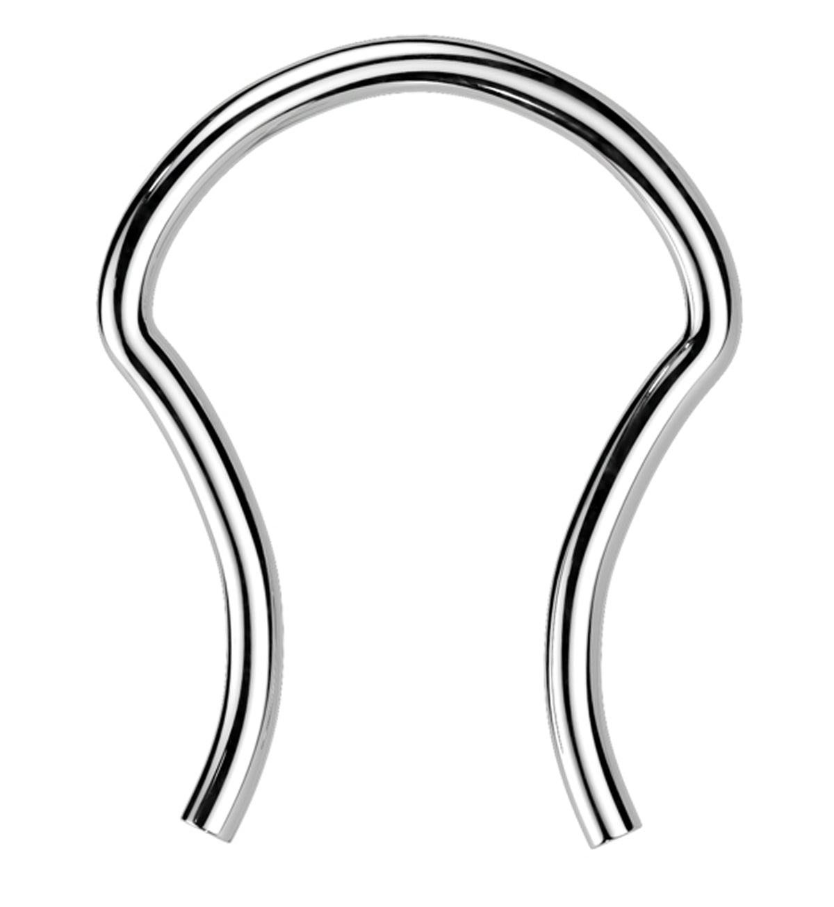 Stainless Steel Septum Ring (16G - 10G)