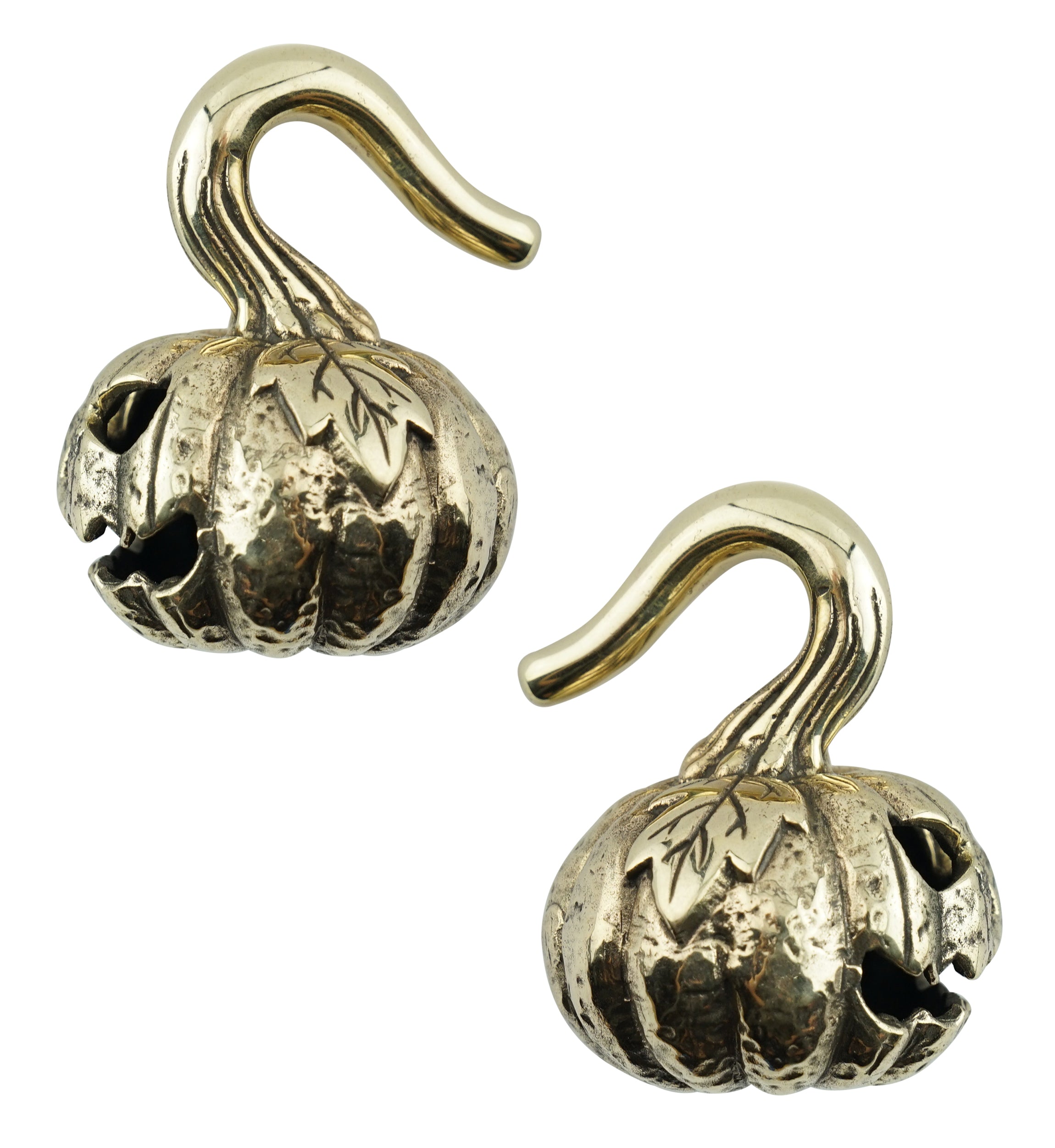 Stingy Jack Brass Ear Weights