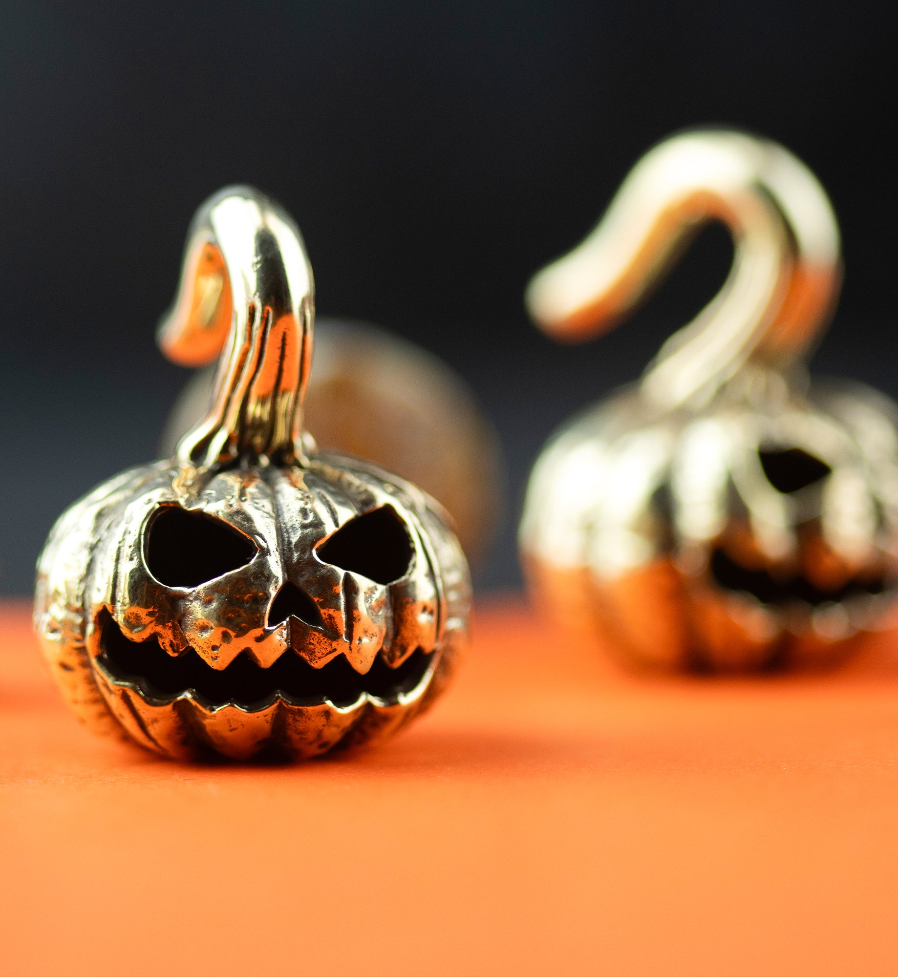 Stingy Jack White Brass Ear Weights