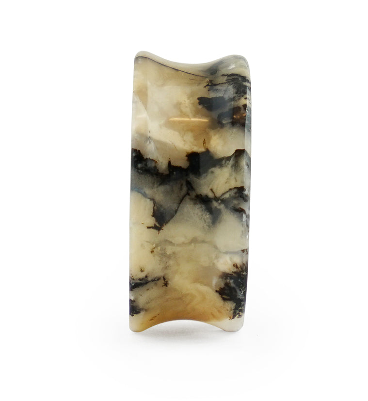 Tiger Agate Dendritic Stone Plugs
