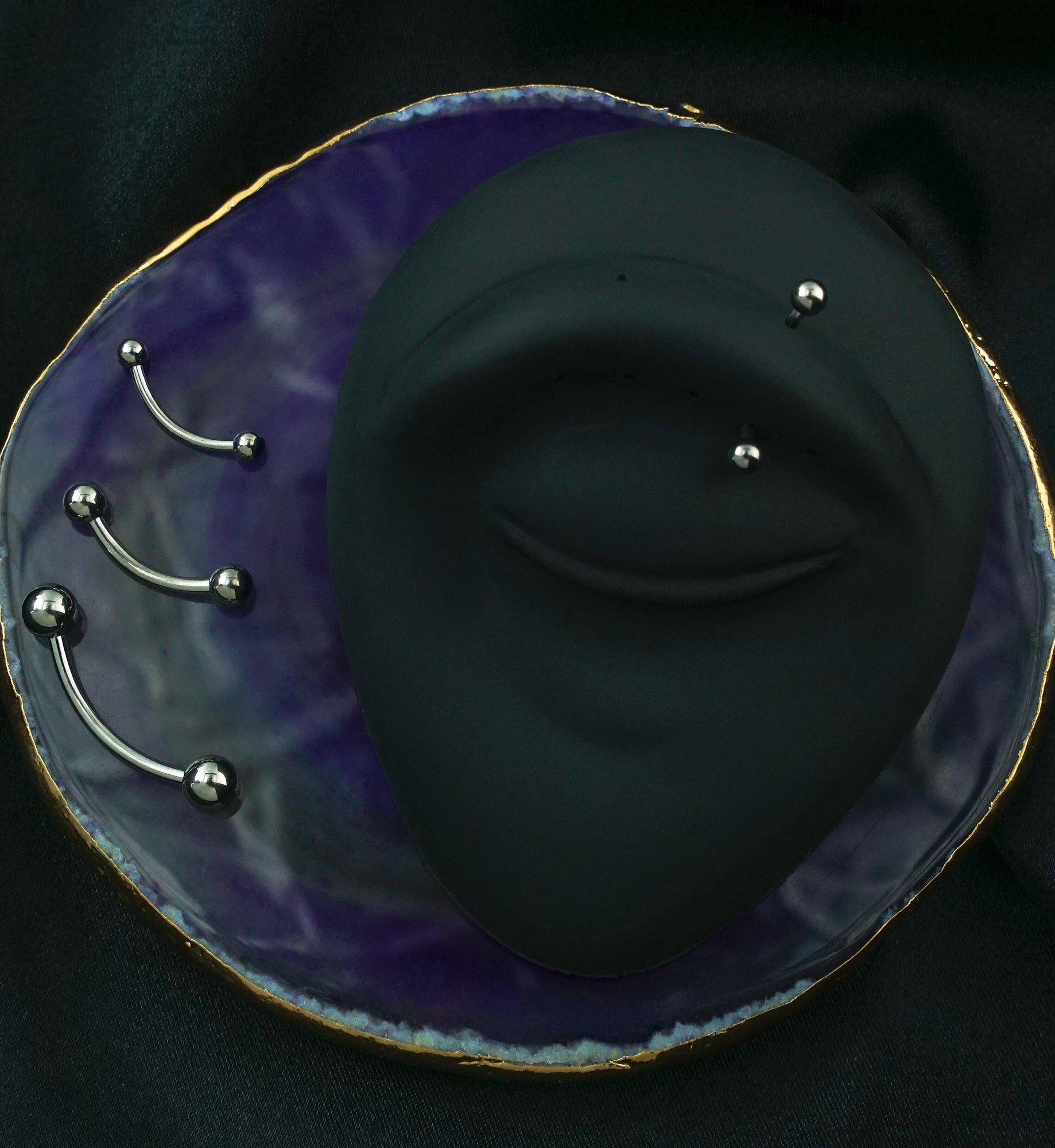 Titanium Curved Barbell