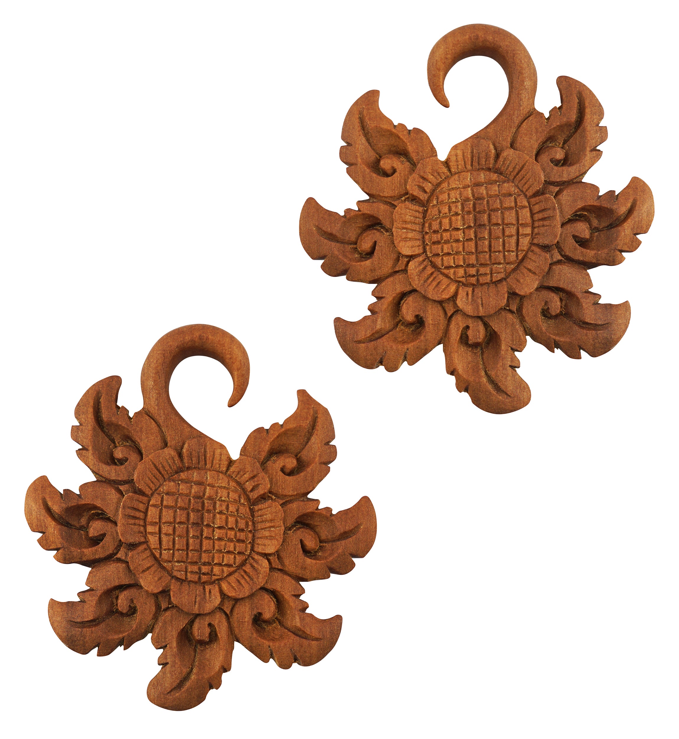 Tribal Flower Wooden Hangers