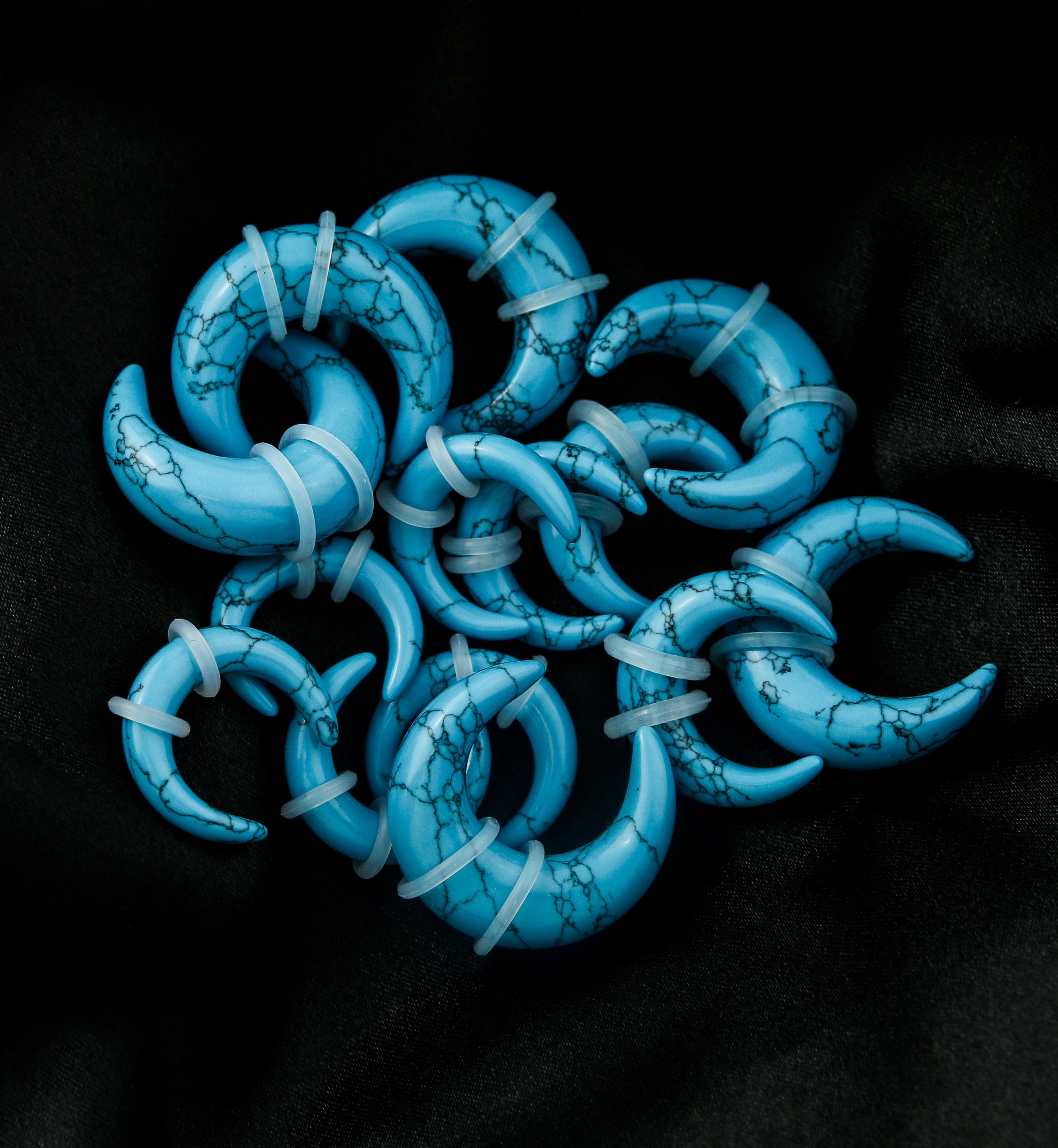 Turquoise Howlite Stone Pinchers