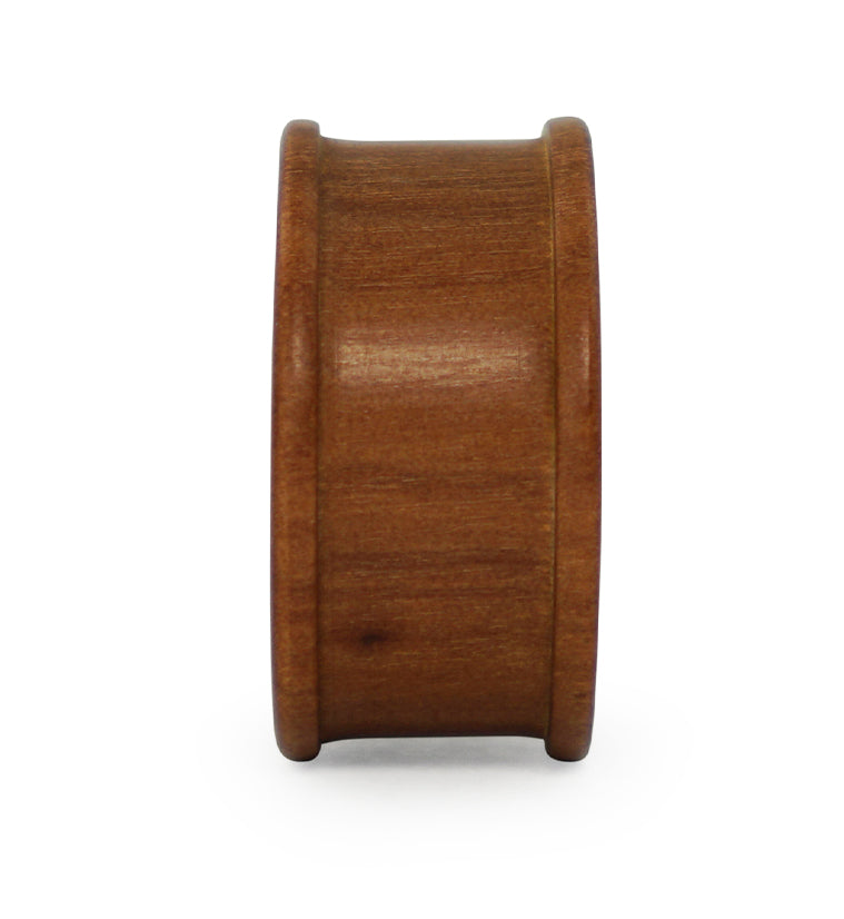 Two Tone Saba & Sono Concave Wood Tunnel Plugs
