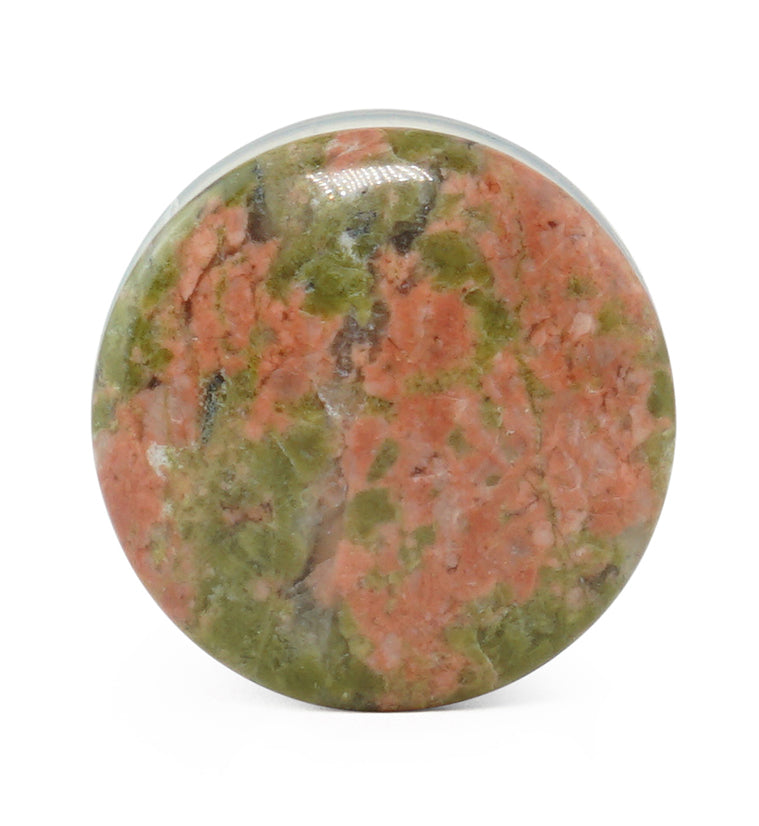 Unakite Stone Plugs - Single Flare