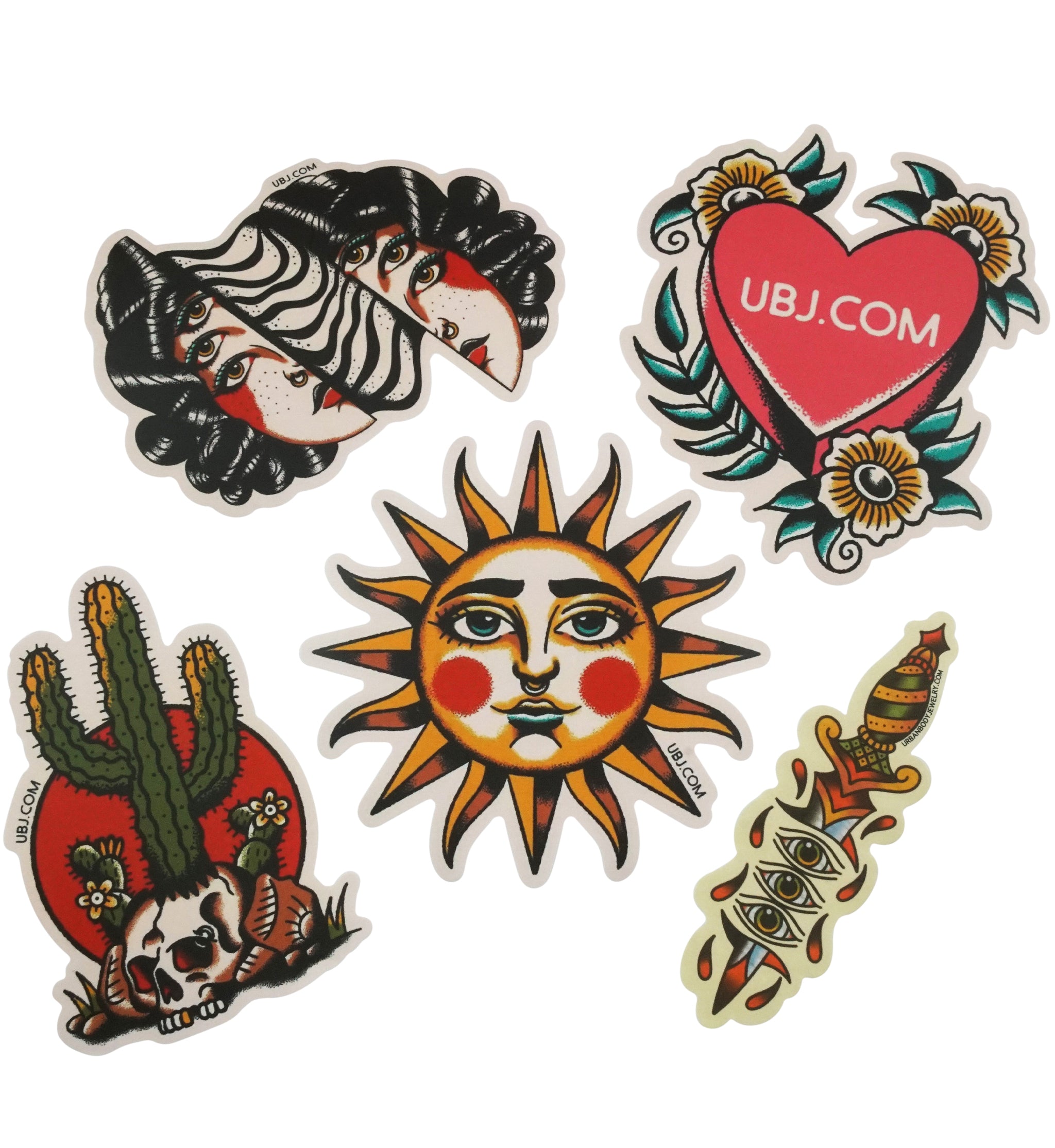 Variety Sticker Pack (5 pack)