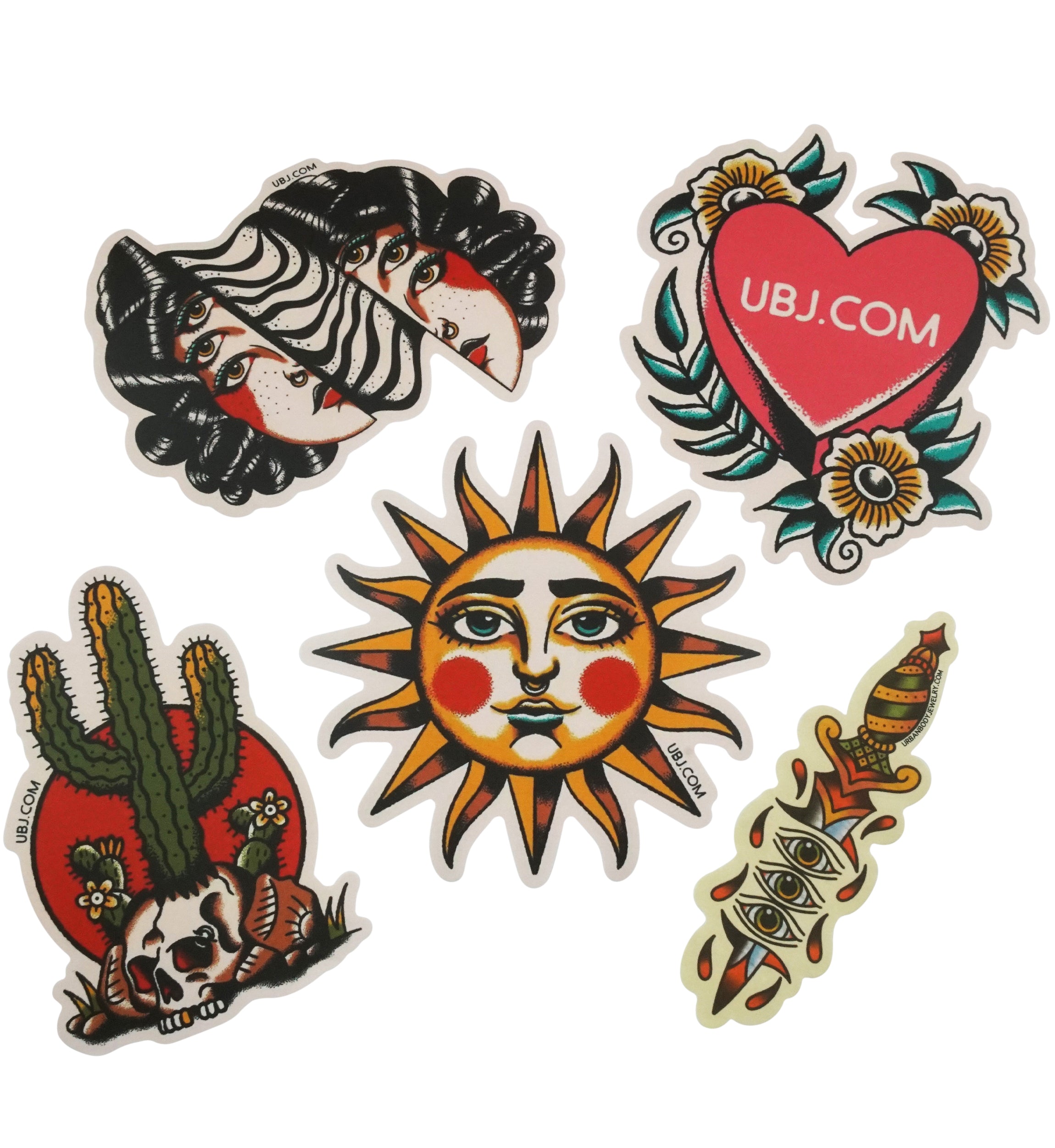 Variety Sticker Pack (5 pack)