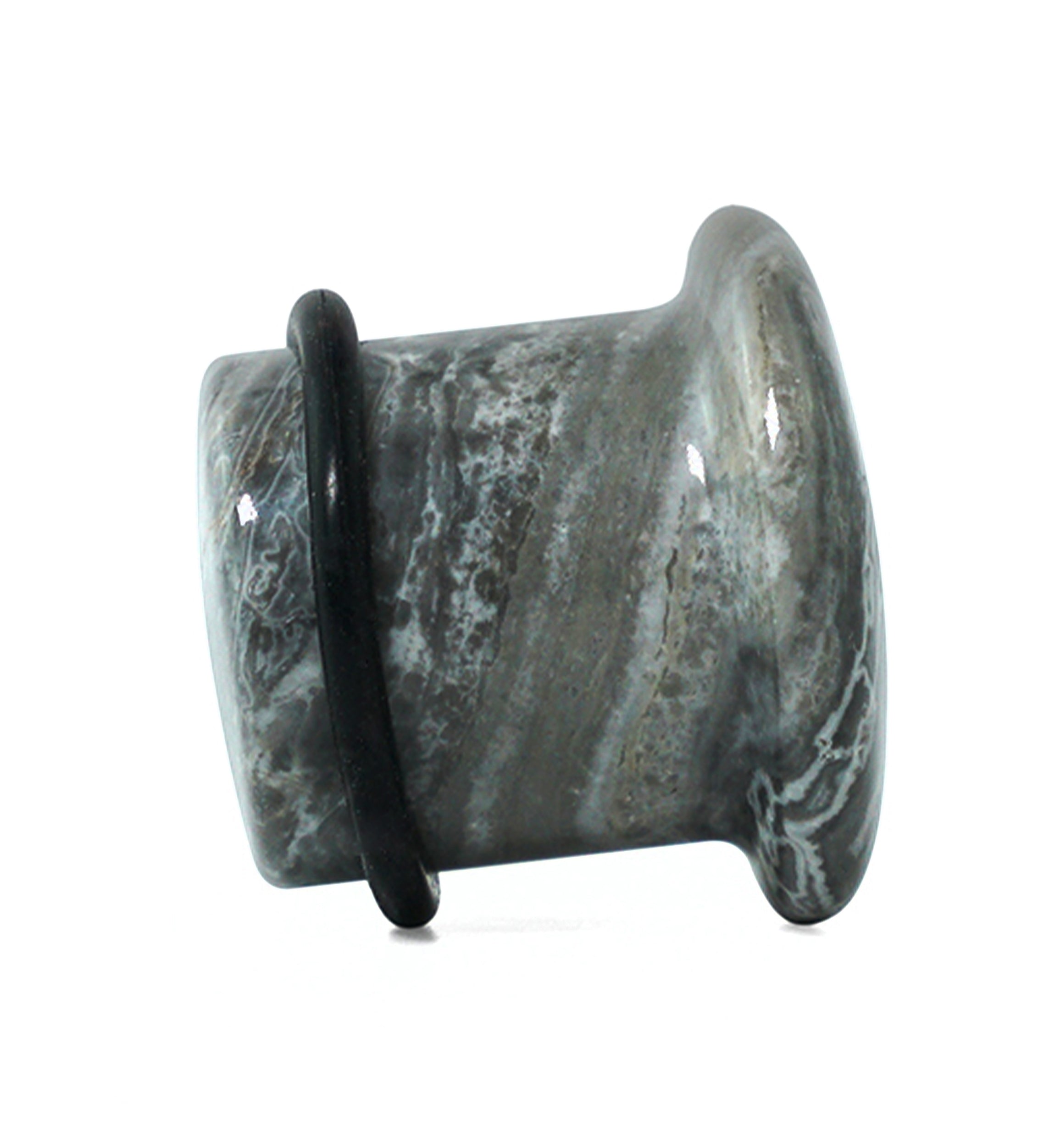 Wave Jasper Stone Plugs - Single Flare