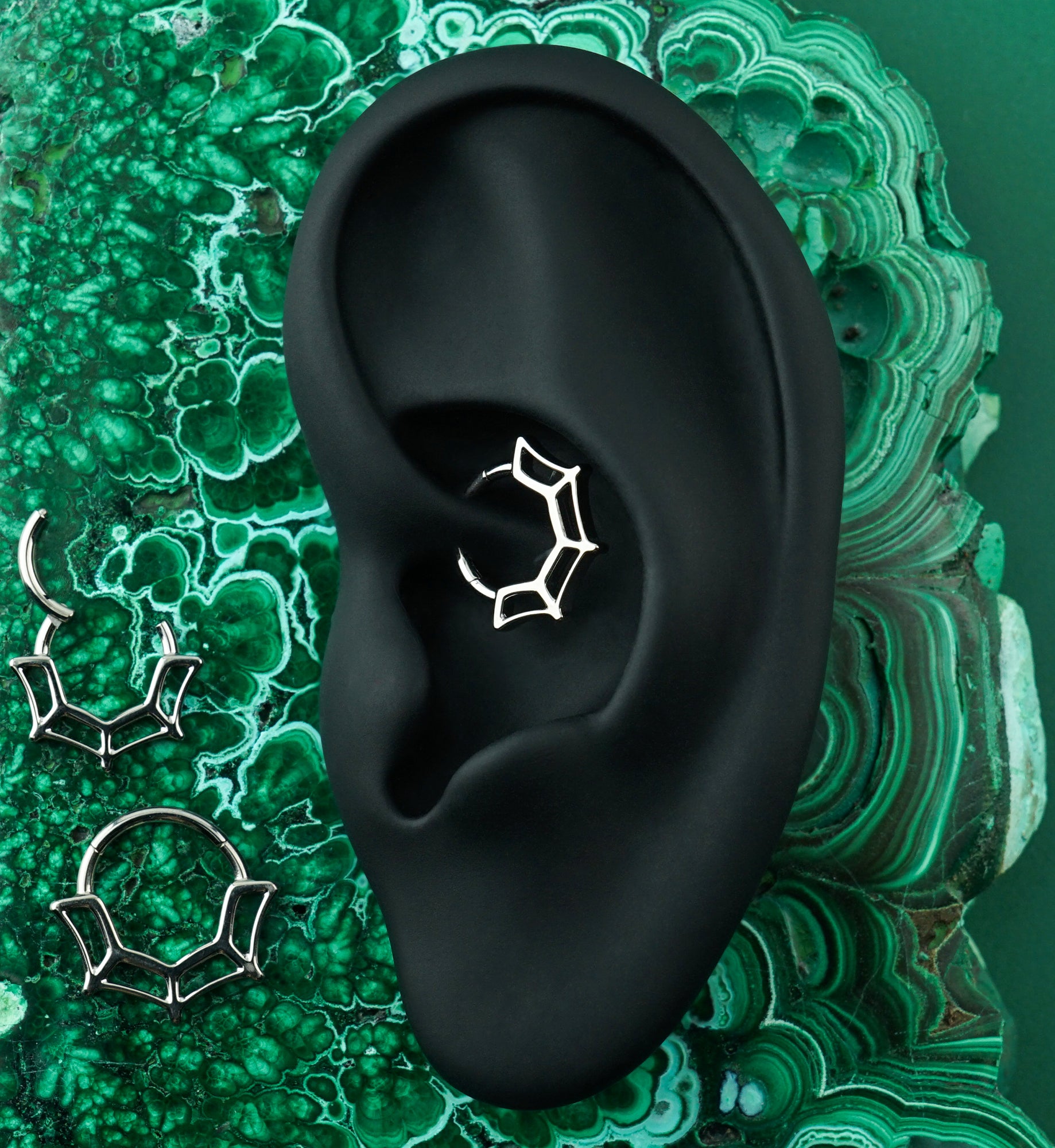 Web Snare Titanium Hinged Segment Ring