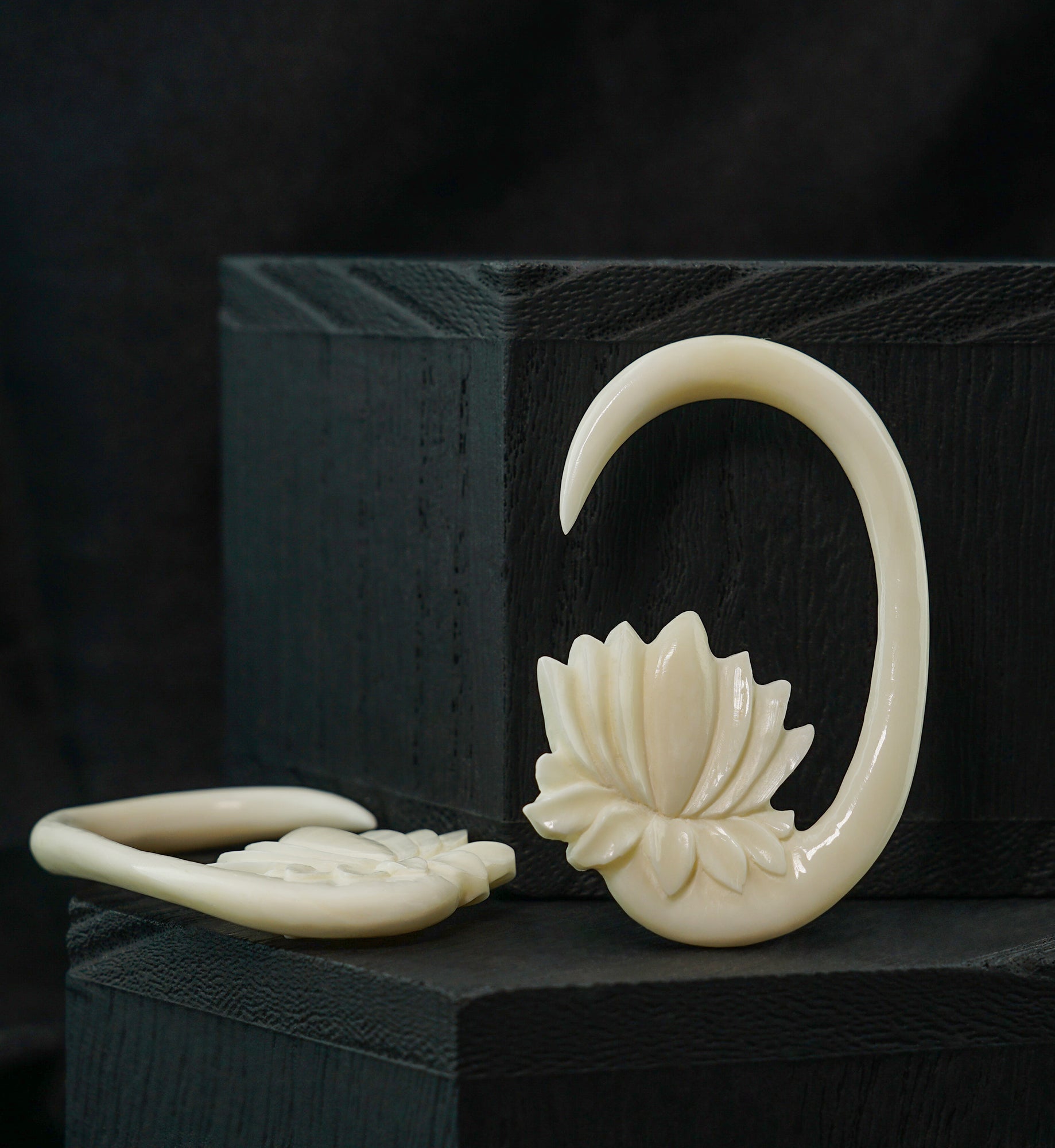 White Agave Bone Hangers