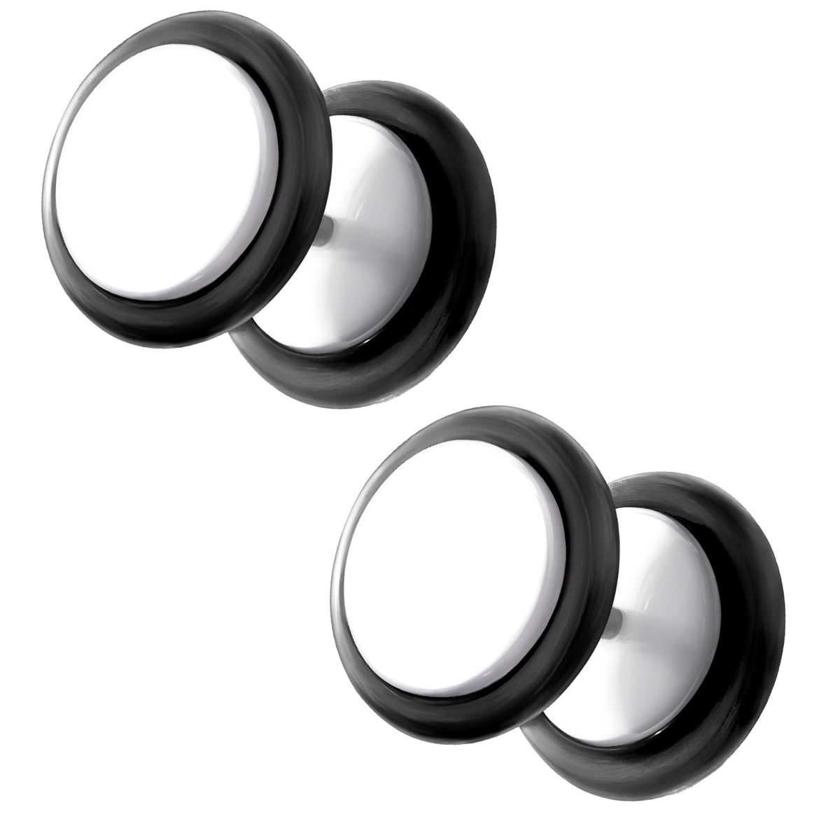 8mm Black Round Stud Earring | In stock! | Fort Tempus 8mm Black Round Stud Earring | In stock! | Fort Tempus