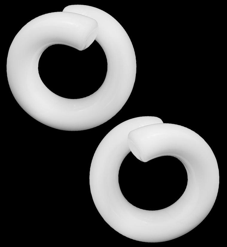 White Glass Coils