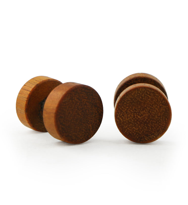 Cang Wood Fake Gauge Plugs